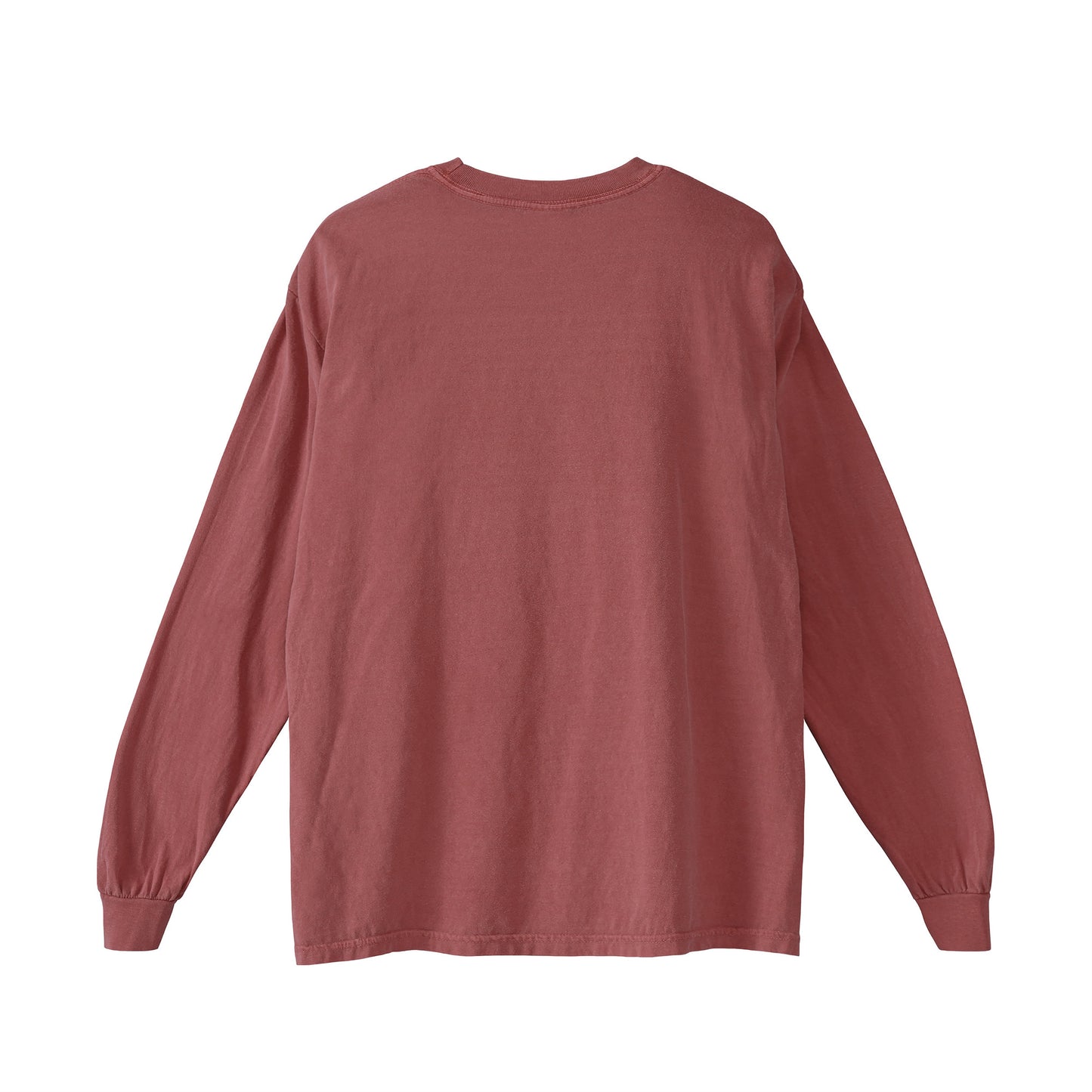 ガーメントダイ ロングスリーブTシャツ