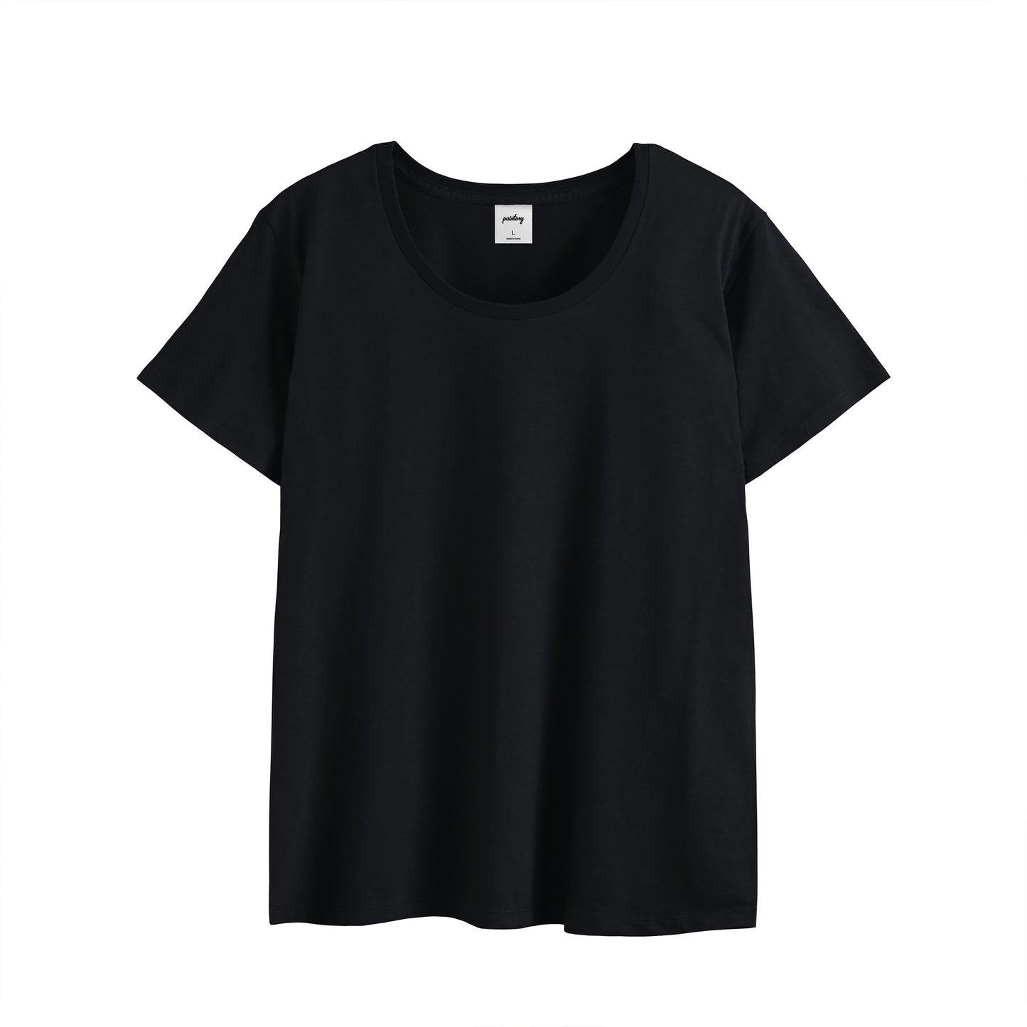 UネックTシャツ