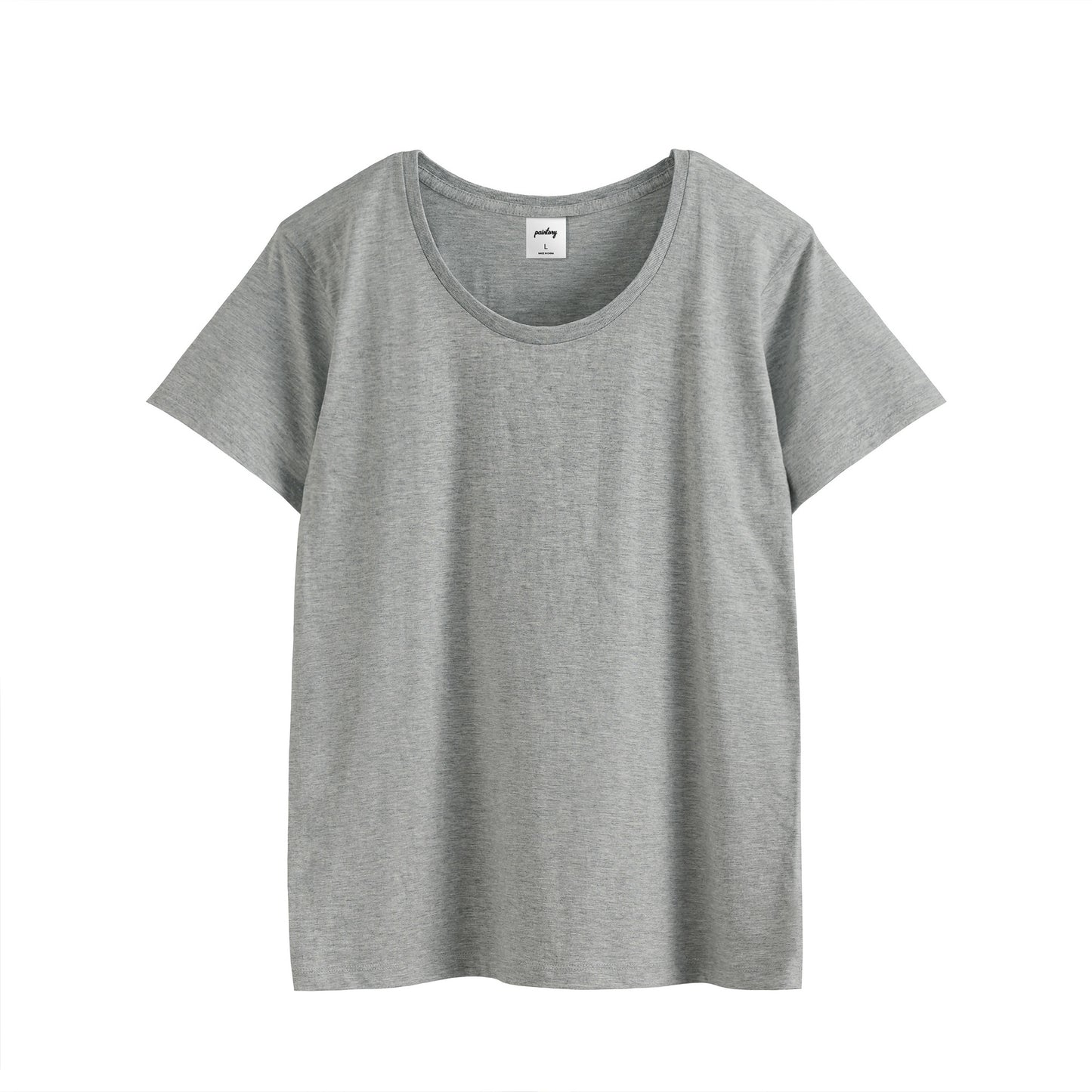 UネックTシャツ