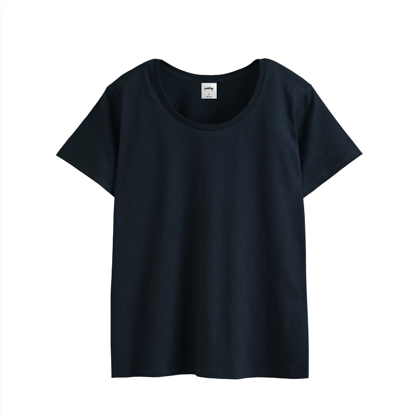 UネックTシャツ