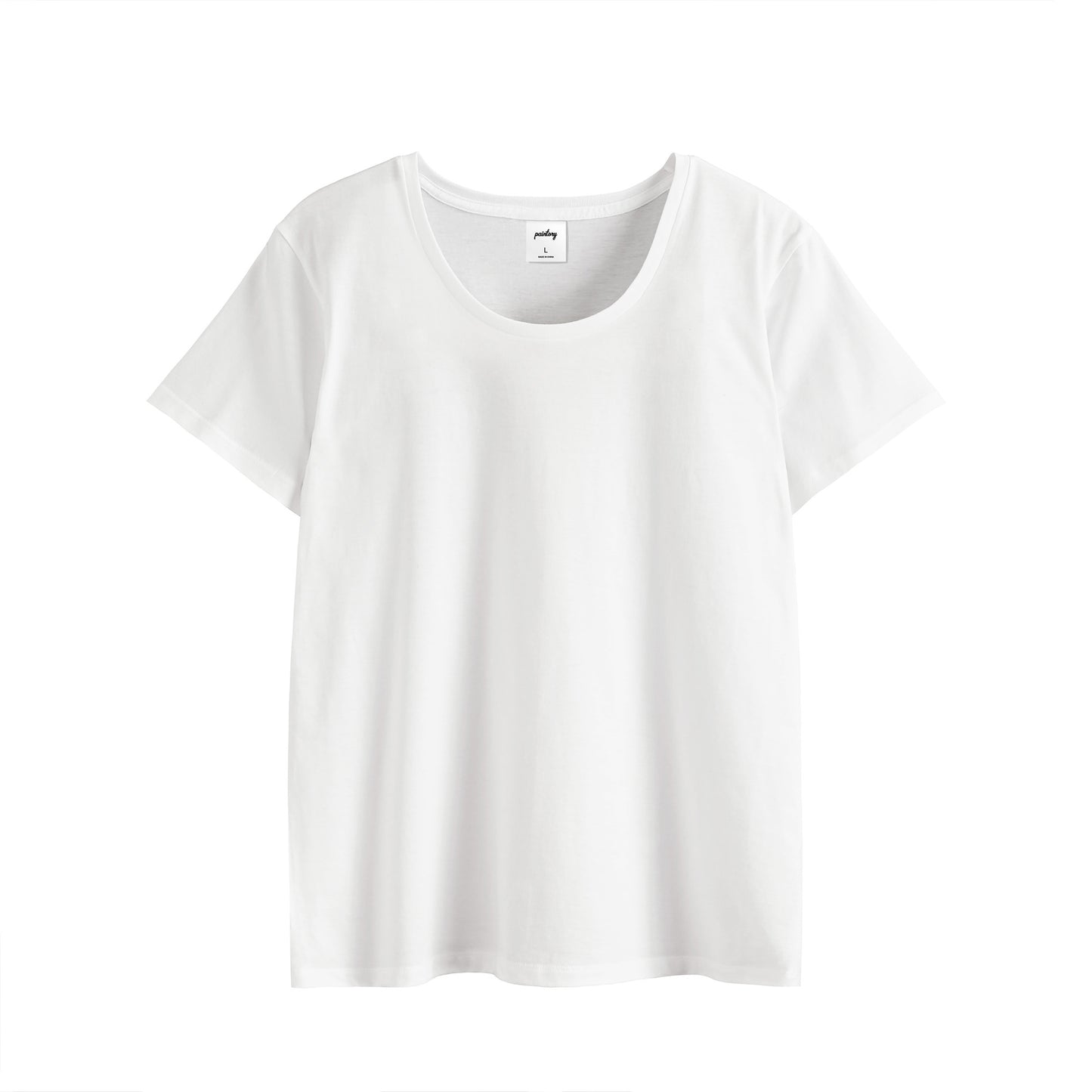 UネックTシャツ