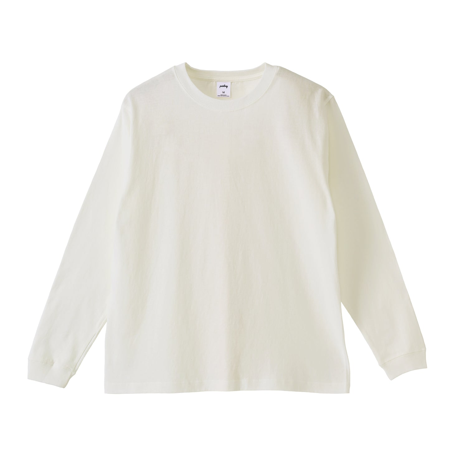 オープンエンド ロングスリーブTシャツ