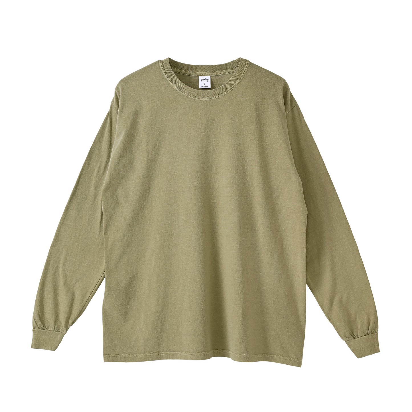 ガーメントダイ ロングスリーブTシャツ