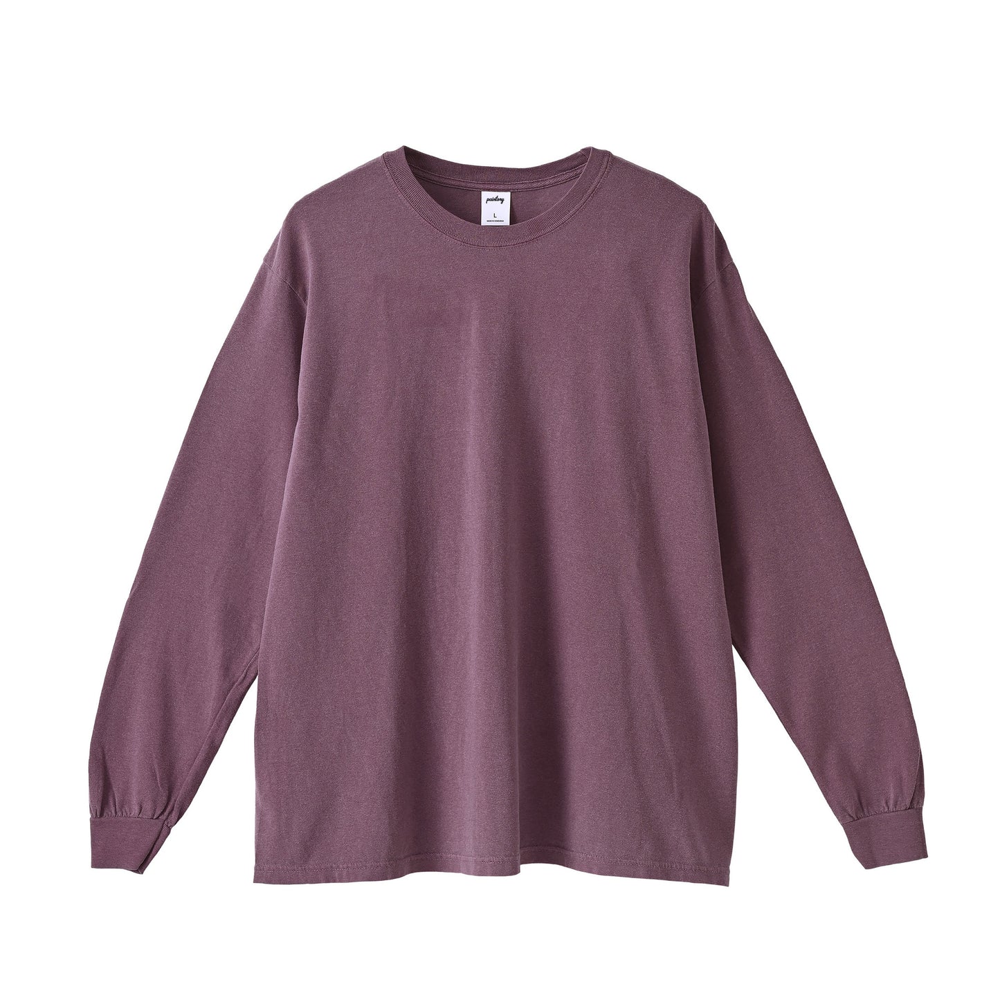 ガーメントダイ ロングスリーブTシャツ