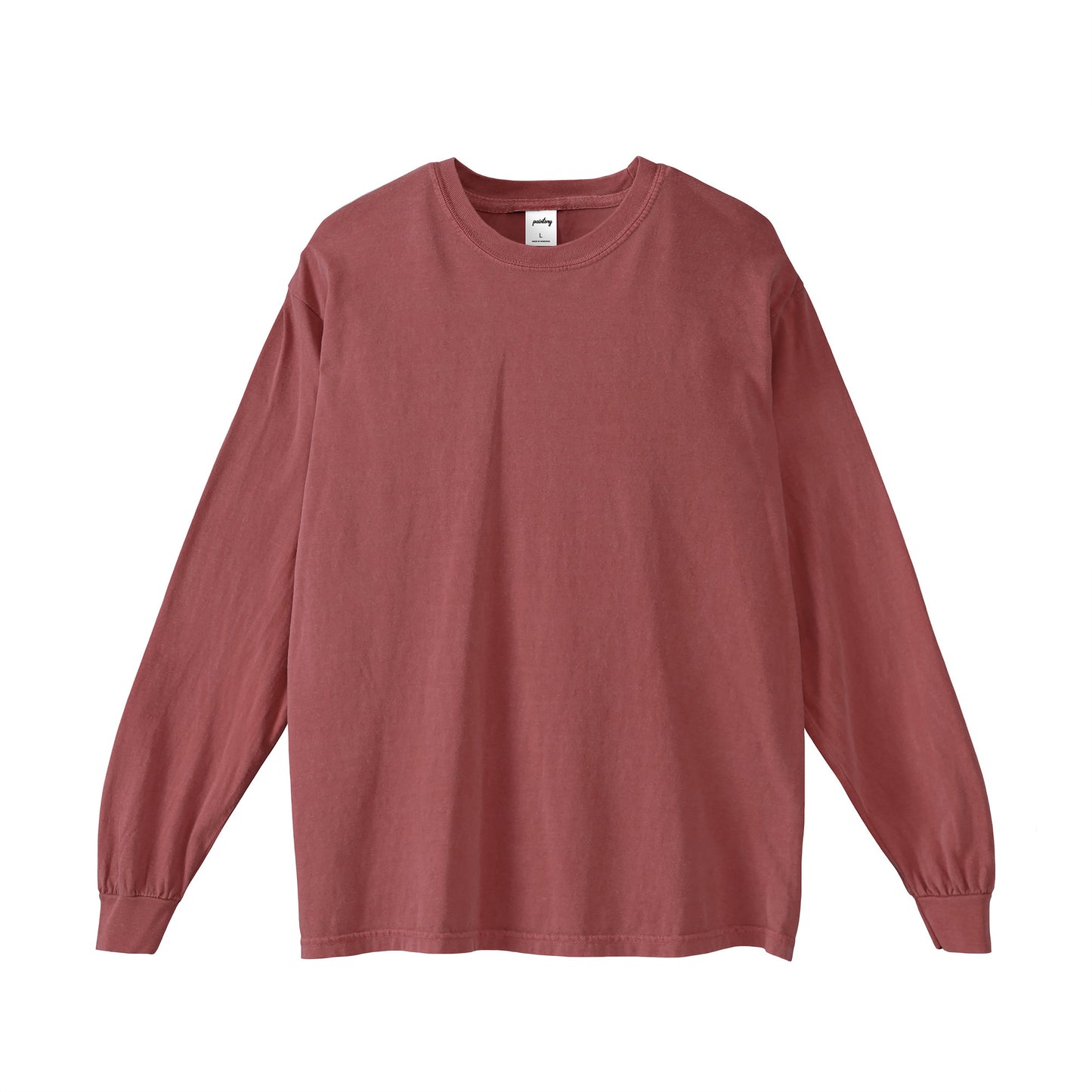 ガーメントダイ ロングスリーブTシャツ