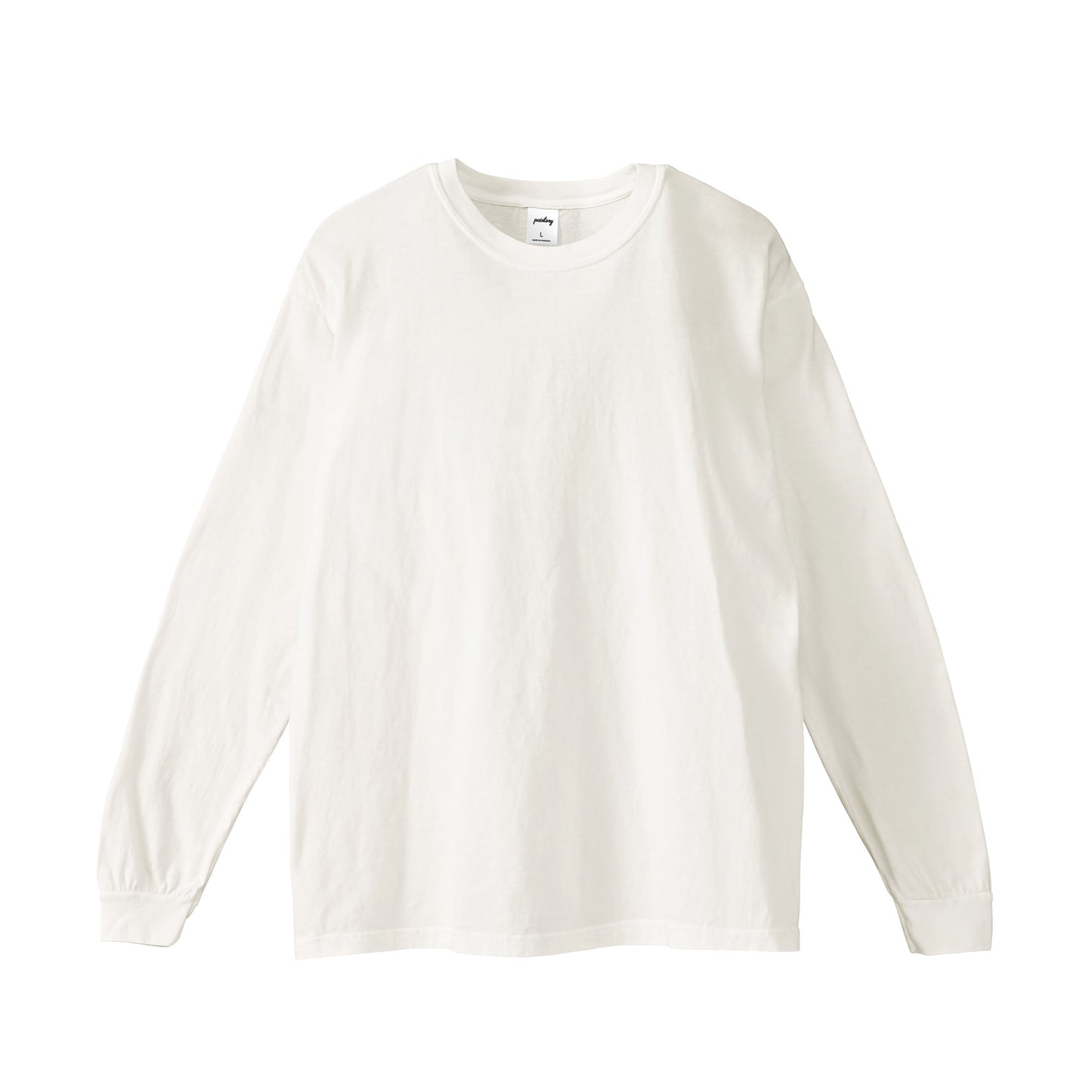 ガーメントダイ ロングスリーブTシャツ