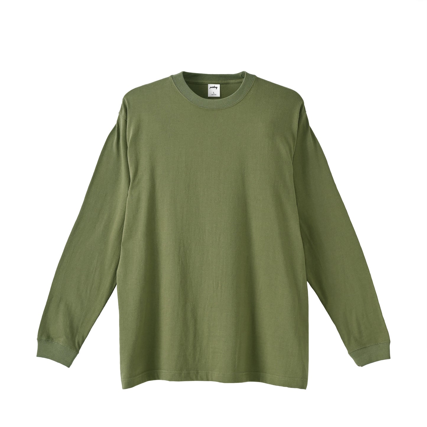 袖リブL/S Tシャツ