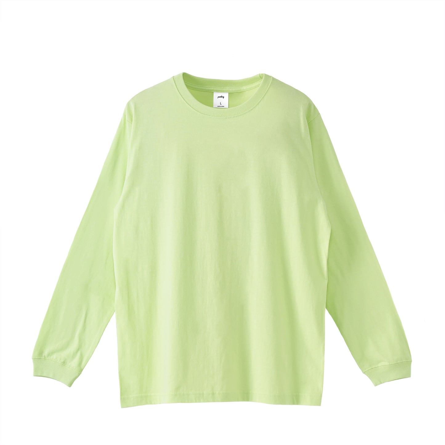 袖リブL/S Tシャツ