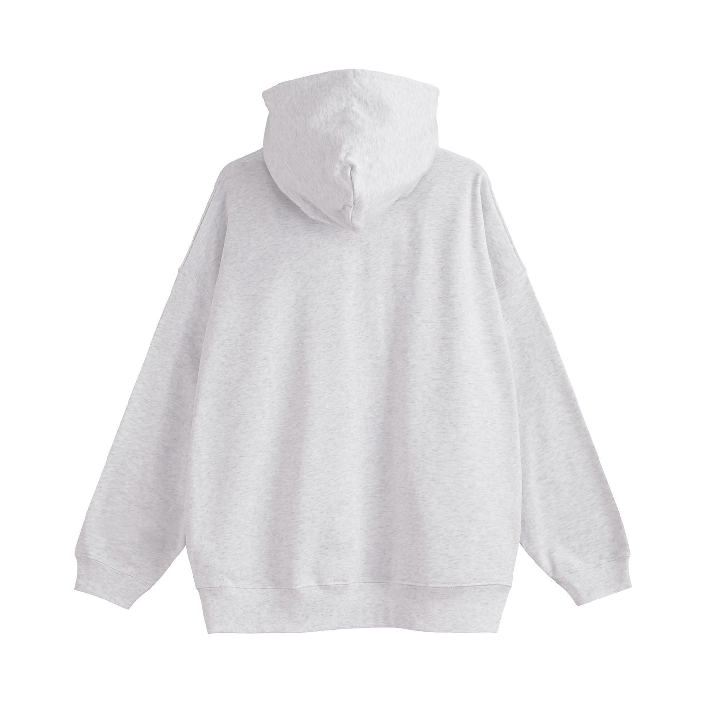 ビッグシルエット裏パイルジップパーカー