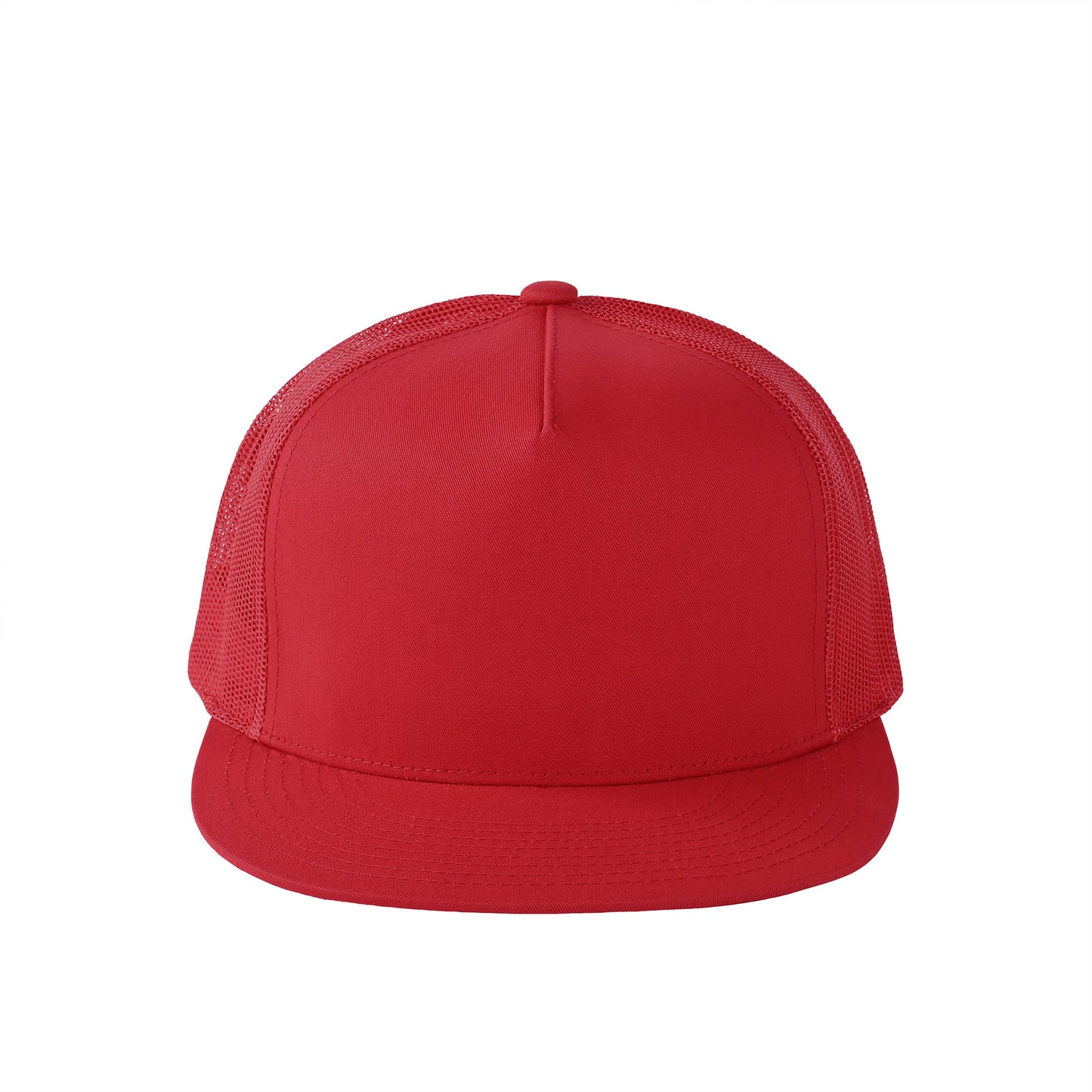 フラットバイザーメッシュキャップ