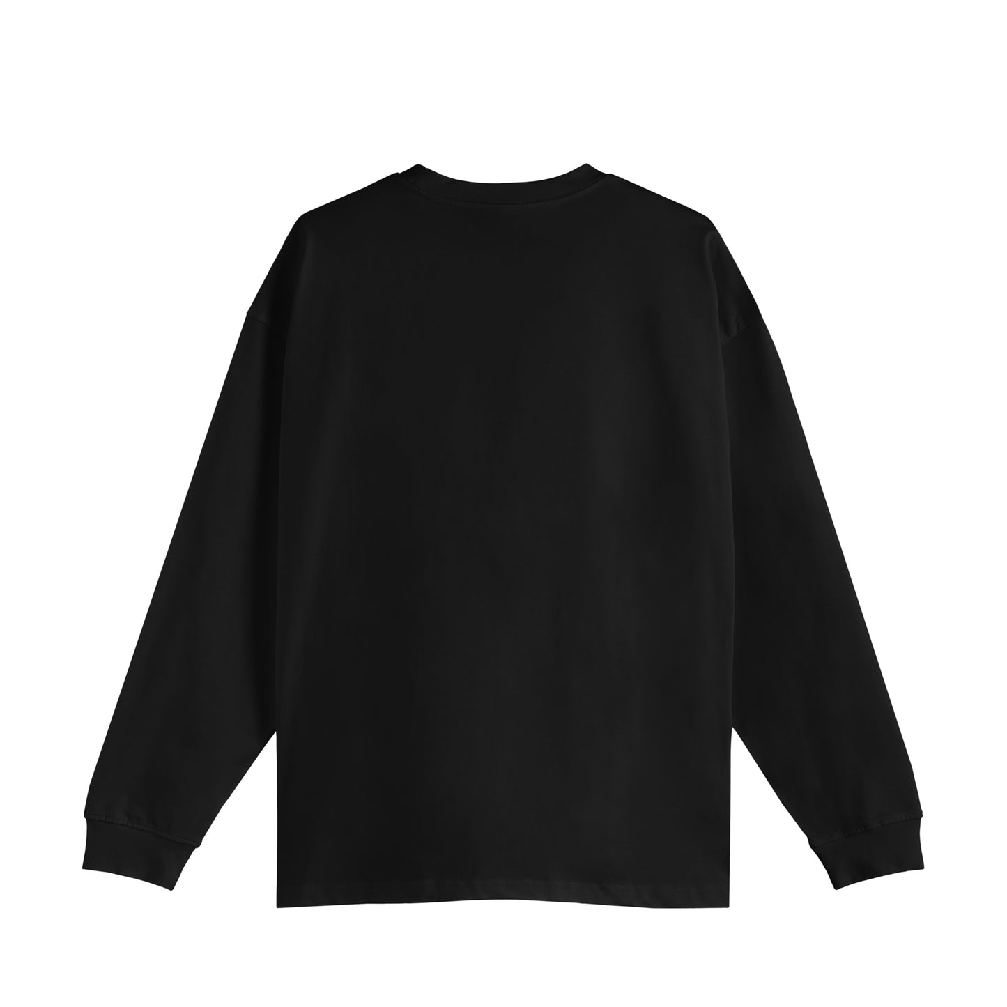 オーバーサイズ コットンロングスリーブTシャツ