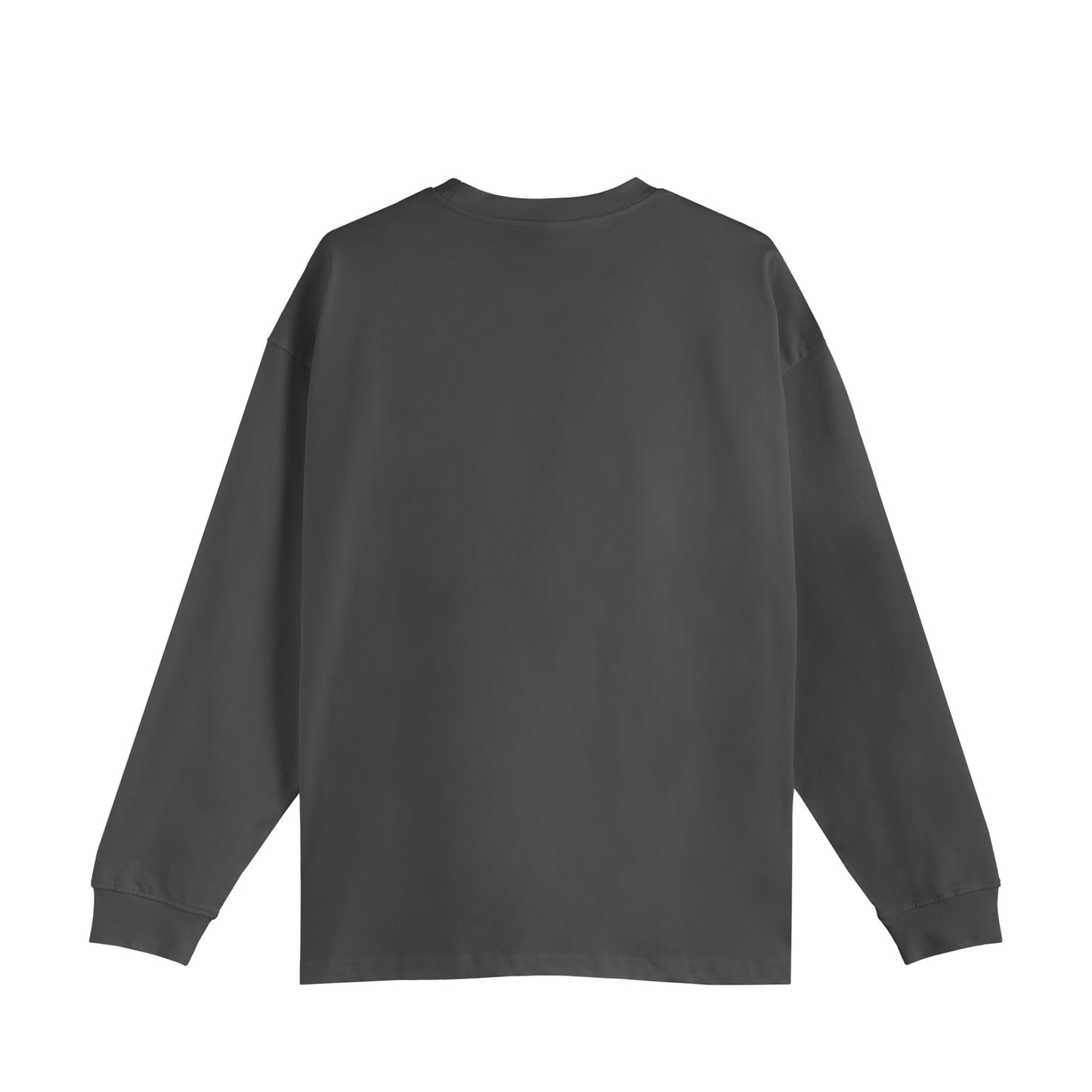 オーバーサイズ コットンロングスリーブTシャツ