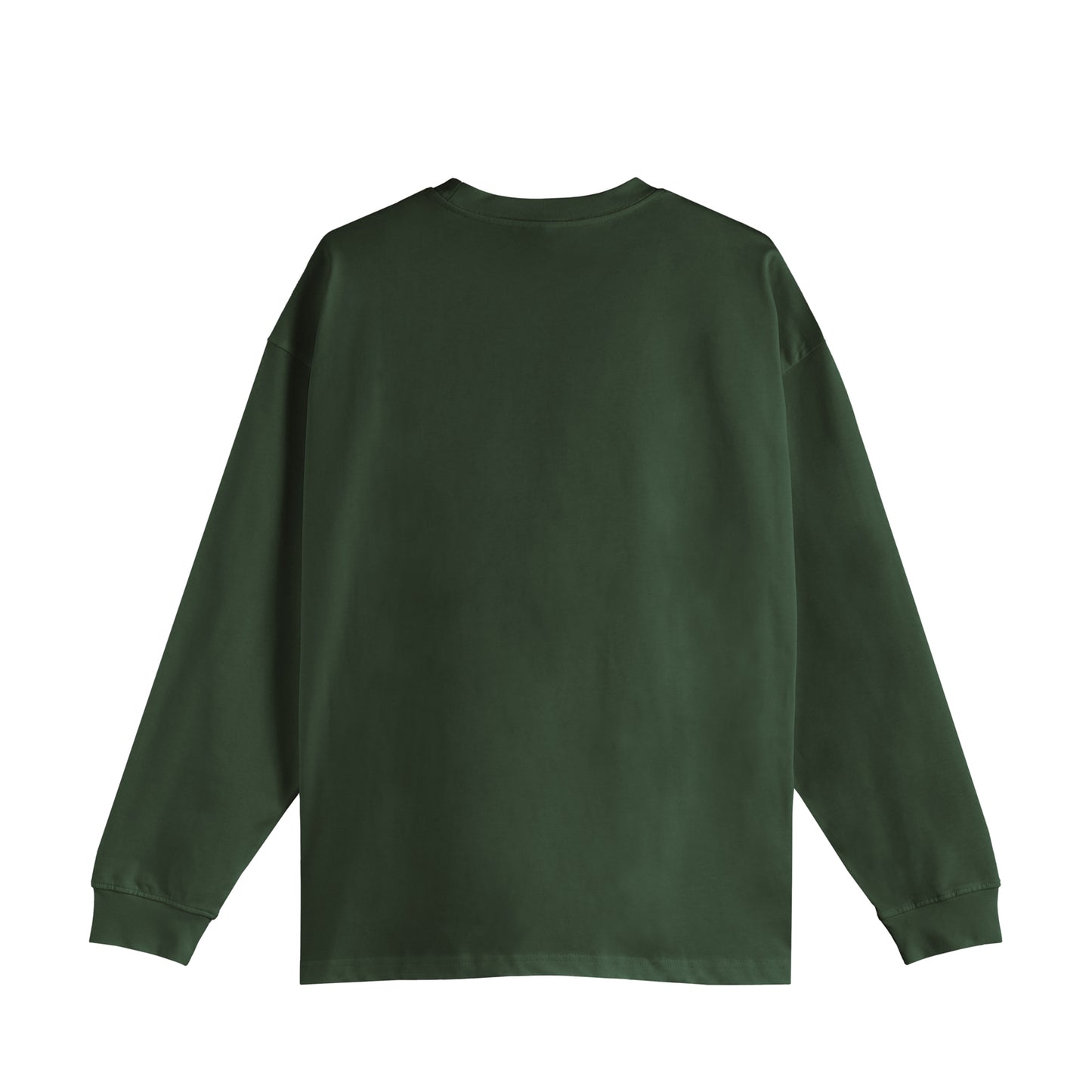 オーバーサイズ コットンロングスリーブTシャツ