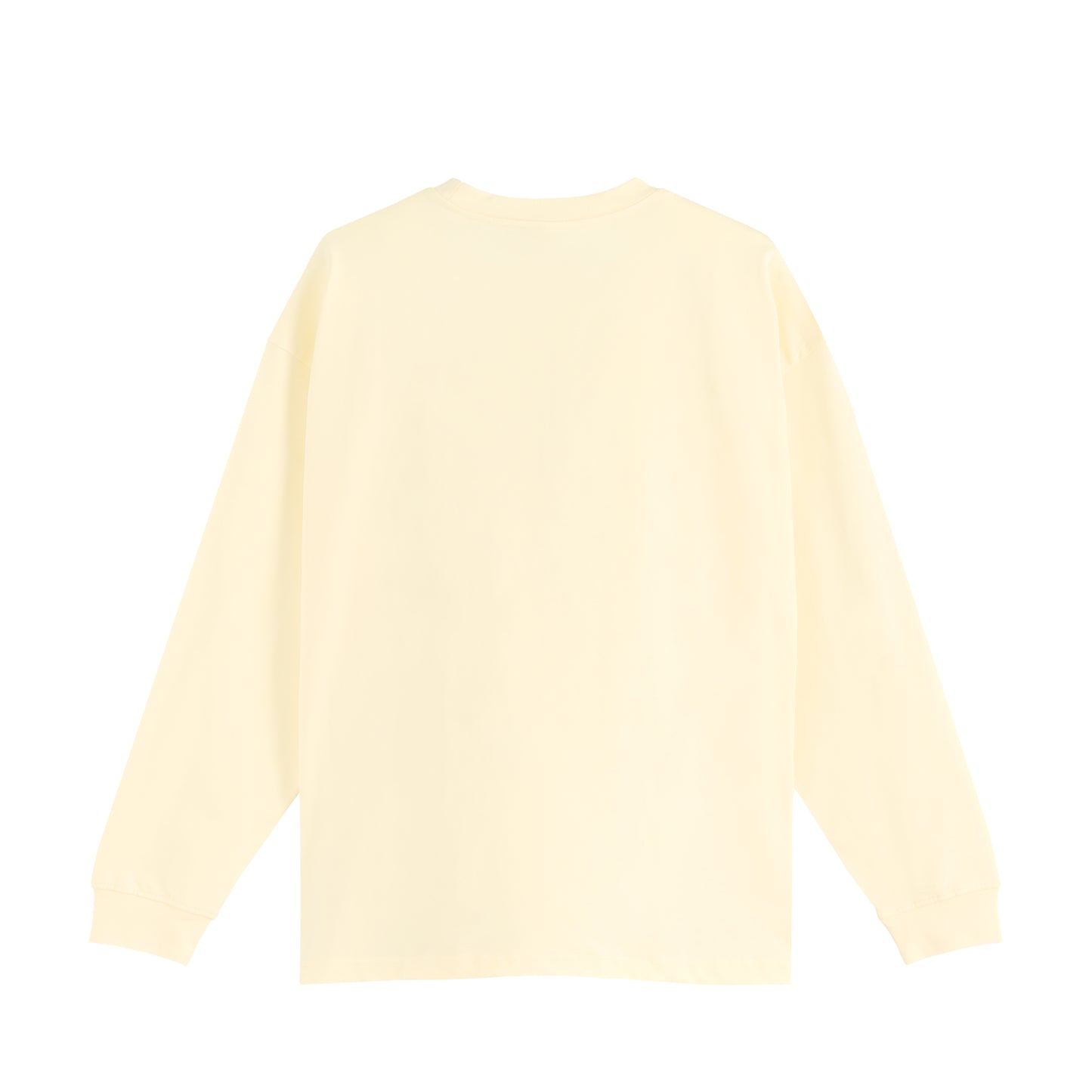 オーバーサイズ コットンロングスリーブTシャツ