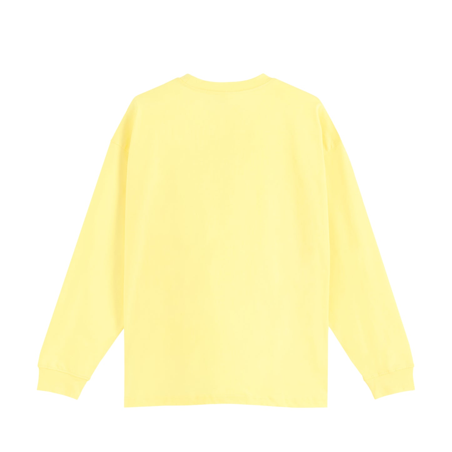 オーバーサイズ コットンロングスリーブTシャツ