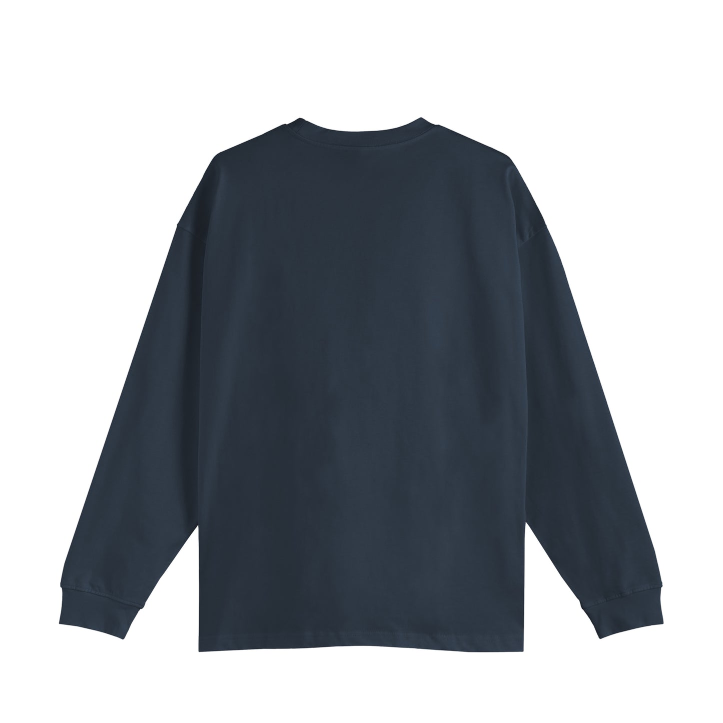 オーバーサイズ コットンロングスリーブTシャツ
