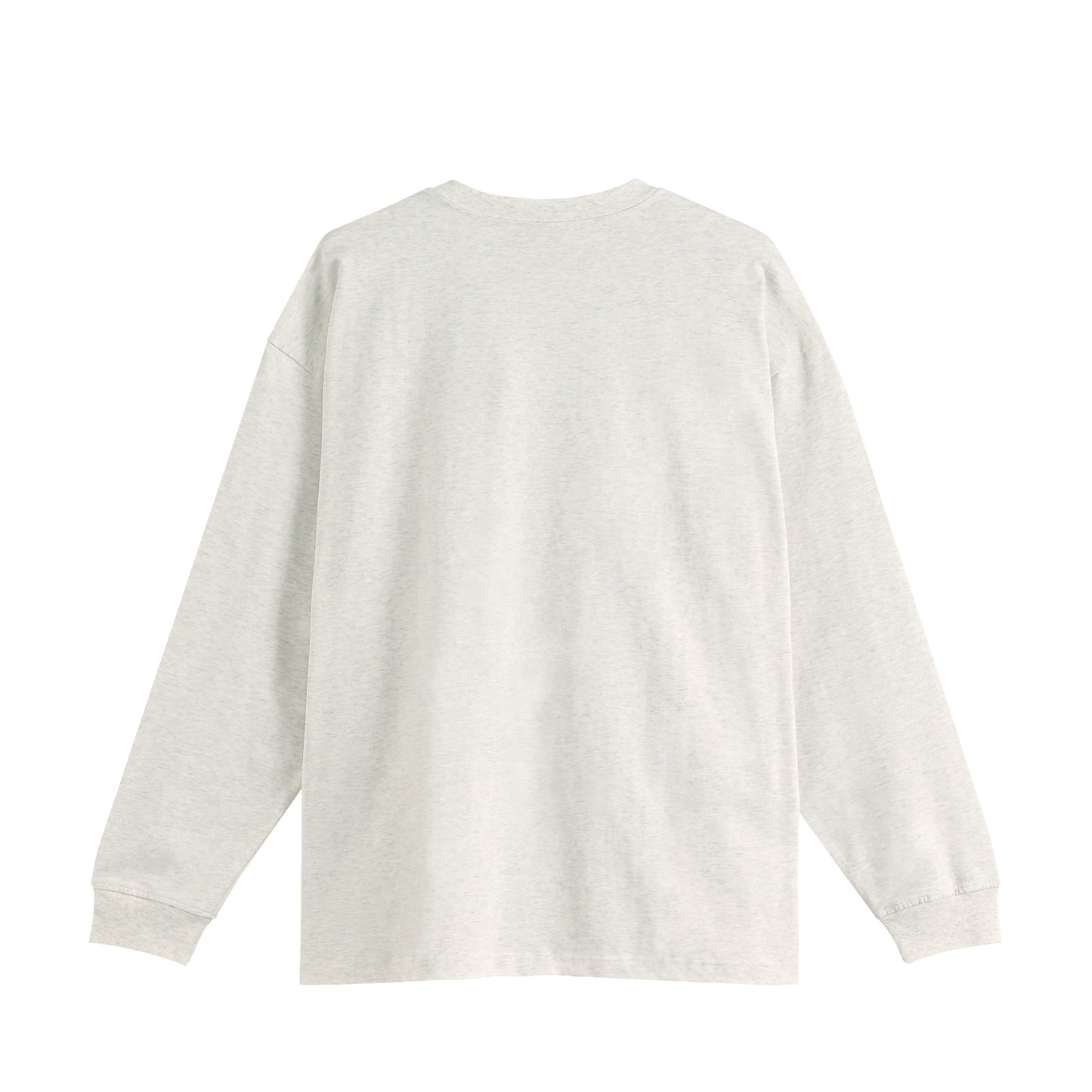 オーバーサイズ コットンロングスリーブTシャツ