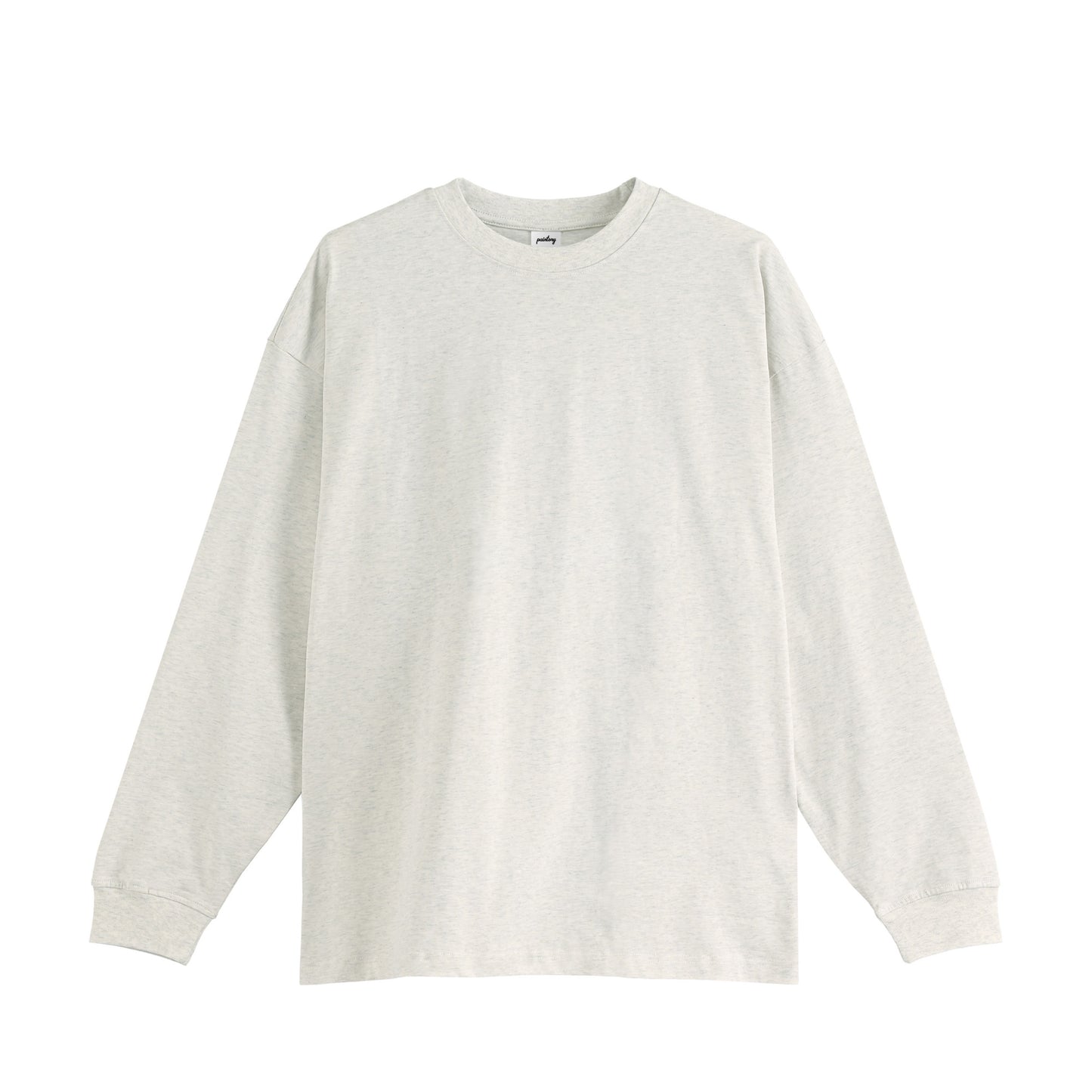 オーバーサイズ コットンロングスリーブTシャツ