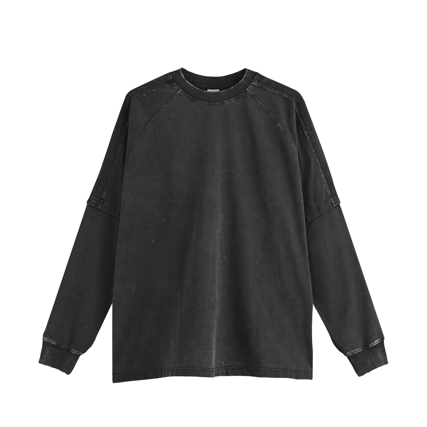 ピグメント加工ロングスリーブTシャツ