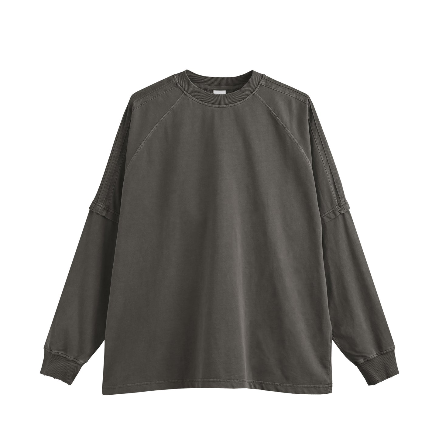 ピグメント加工ロングスリーブTシャツ