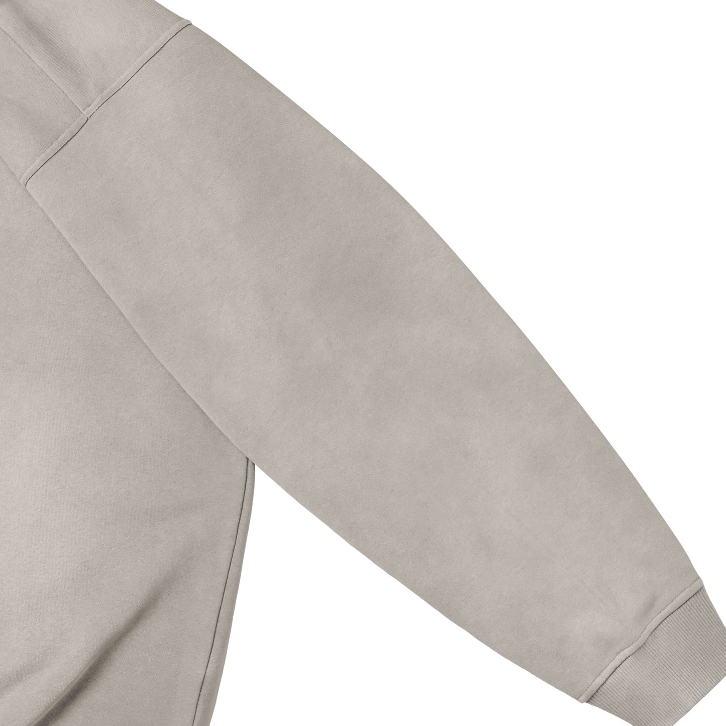 ウォッシュ加工クルーネックスウェット