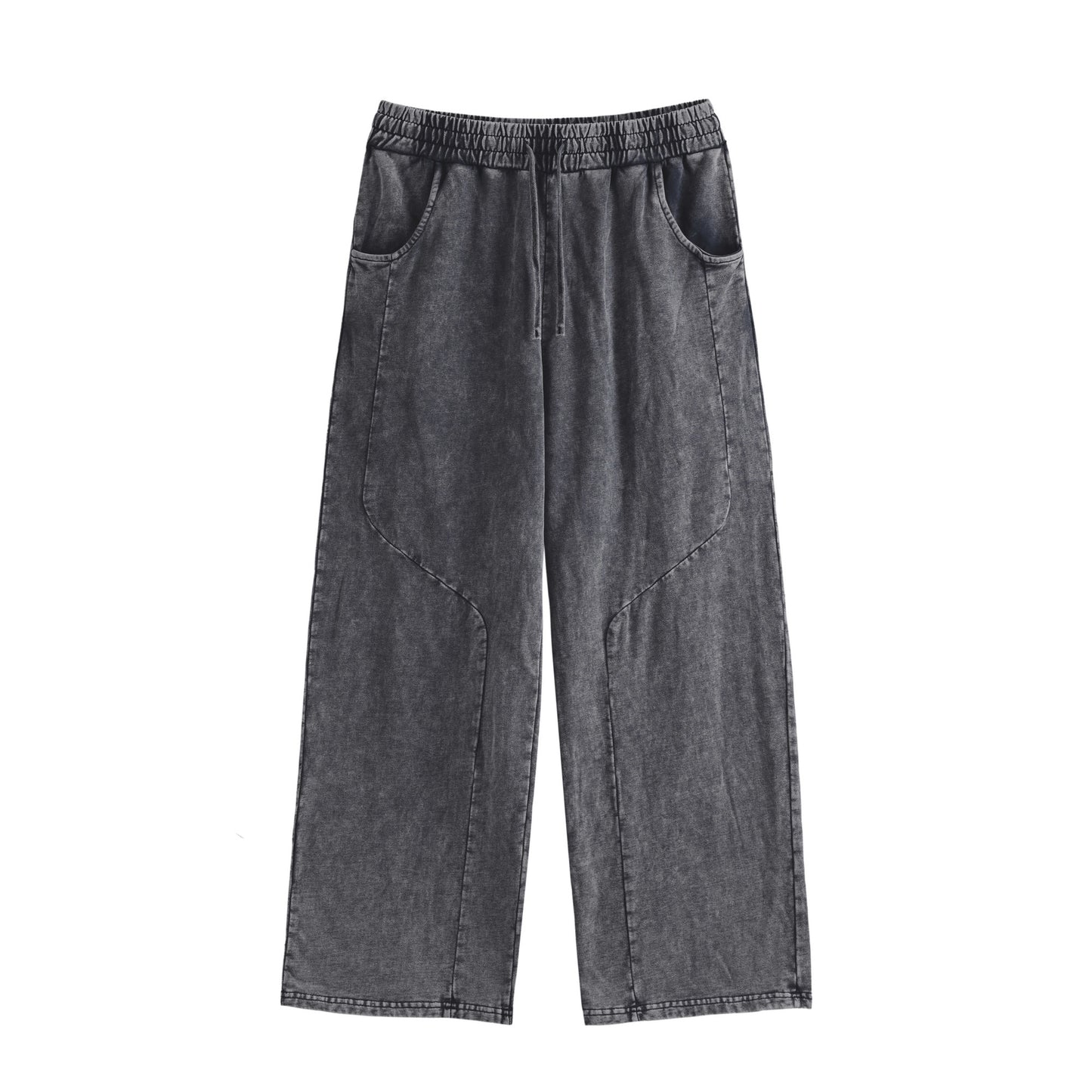 裏パイルウォッシュヴィンテージ加工スウェットパンツ