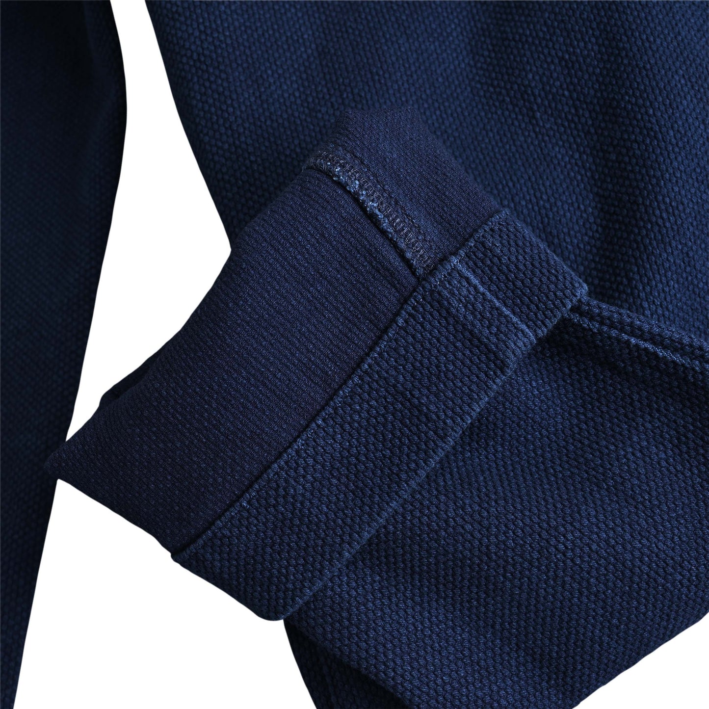 藍染 刺し子ストレートパンツ