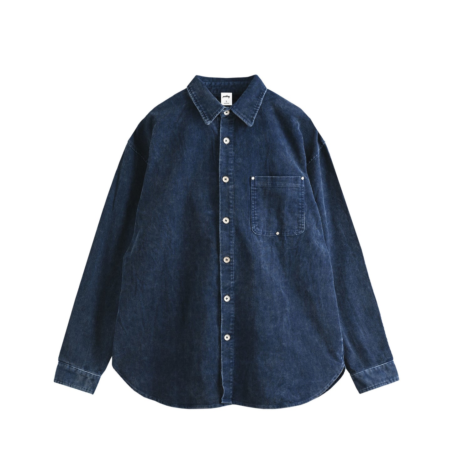 ウォッシュコーデュロイシャツ