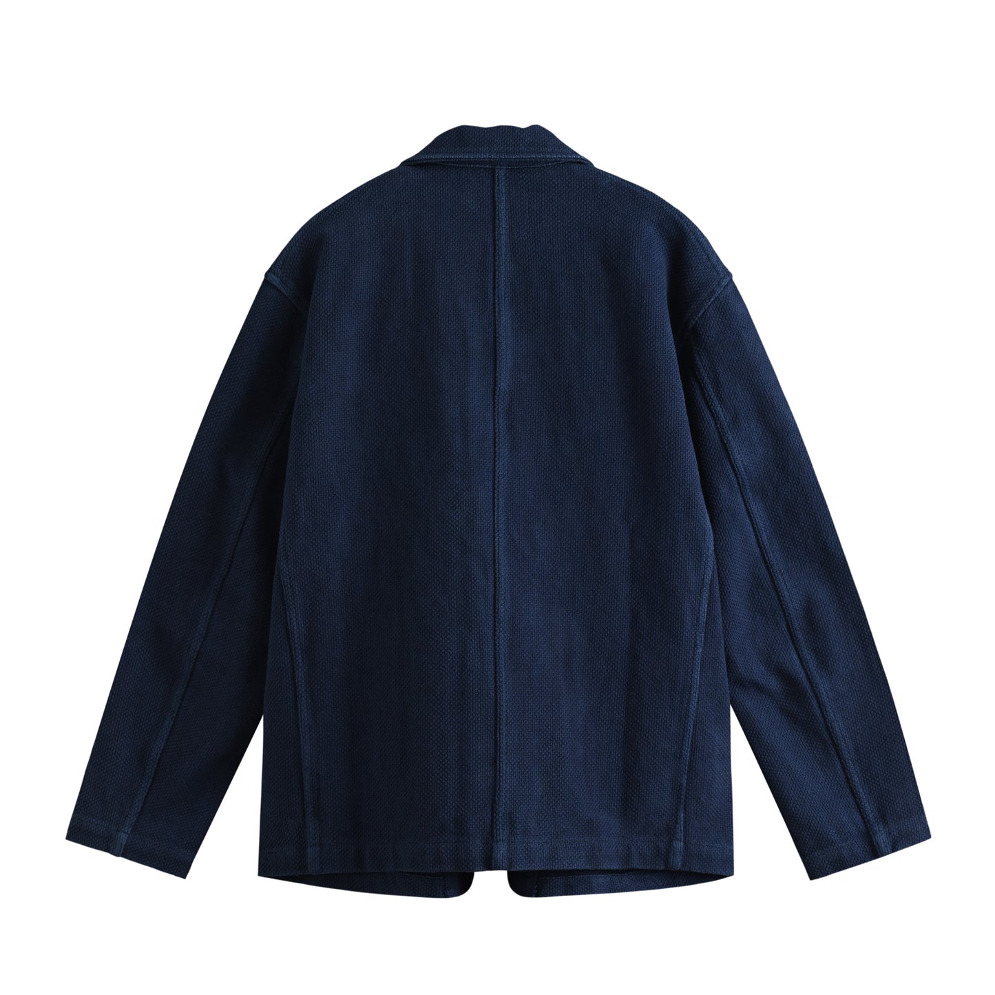 藍染 刺し子ワークジャケット