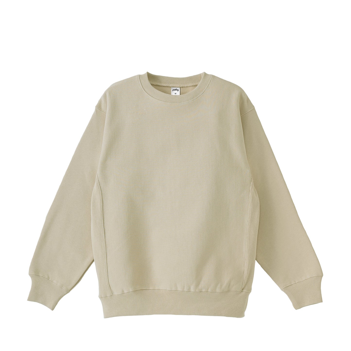 裏起毛 サイドリブ スウェット