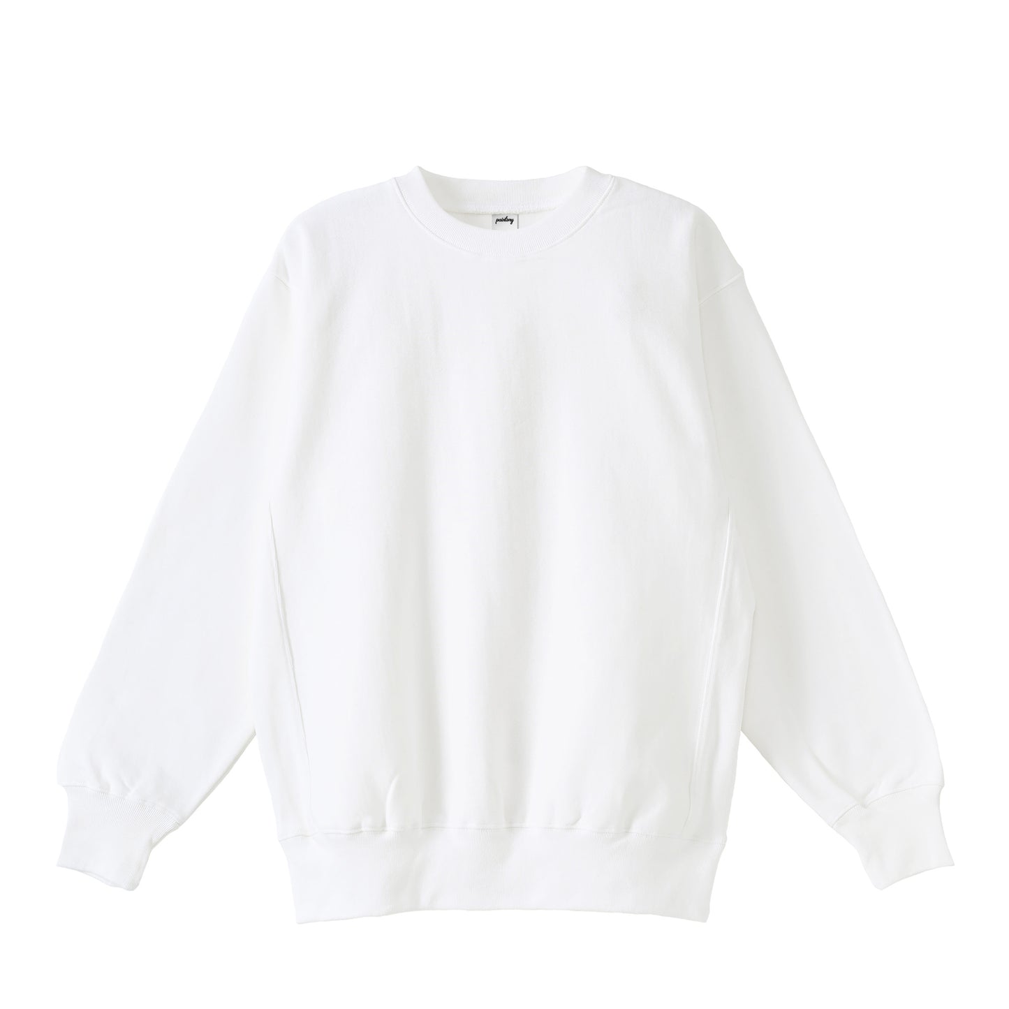 裏起毛 サイドリブ スウェット