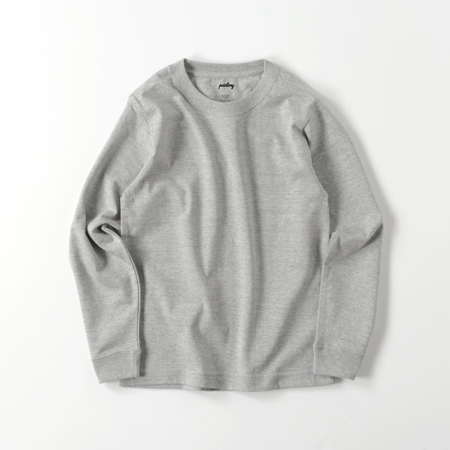 ロングスリーブ 袖リブTシャツ