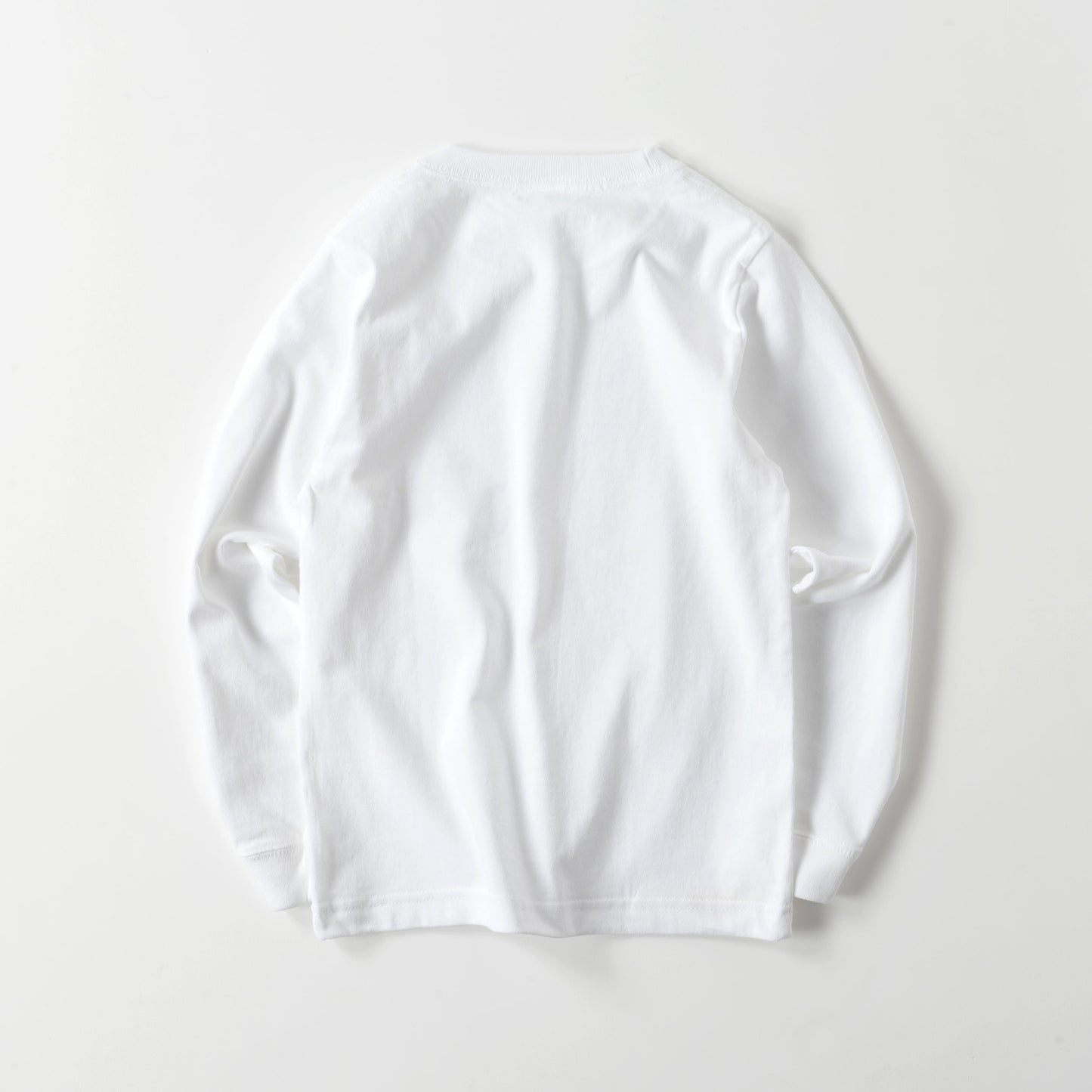 ロングスリーブ 袖リブTシャツ