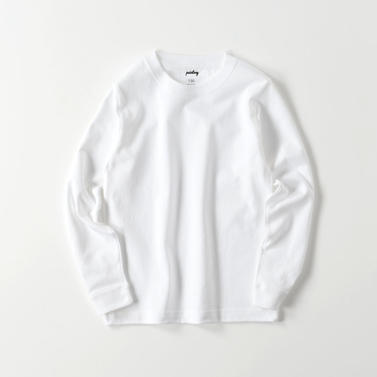 ロングスリーブ 袖リブTシャツ