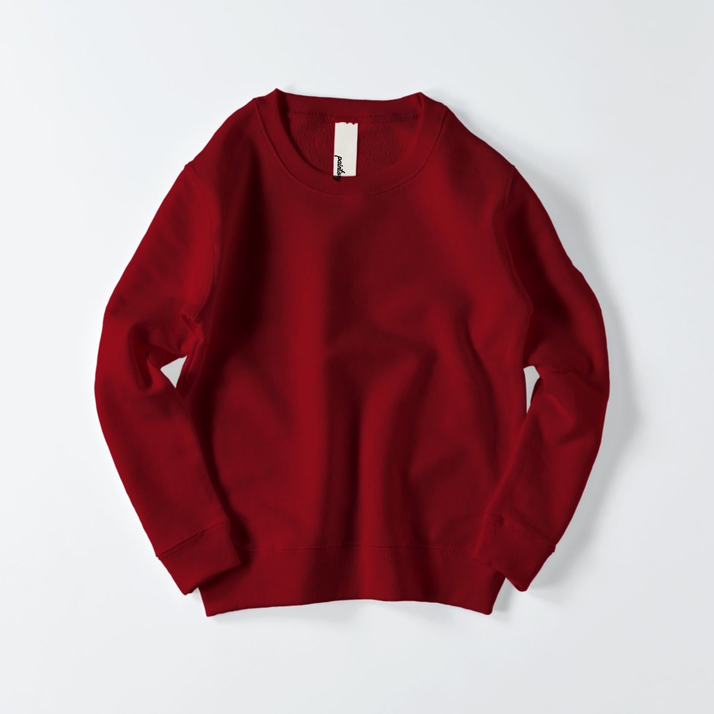 クルーネック ライトトレーナー