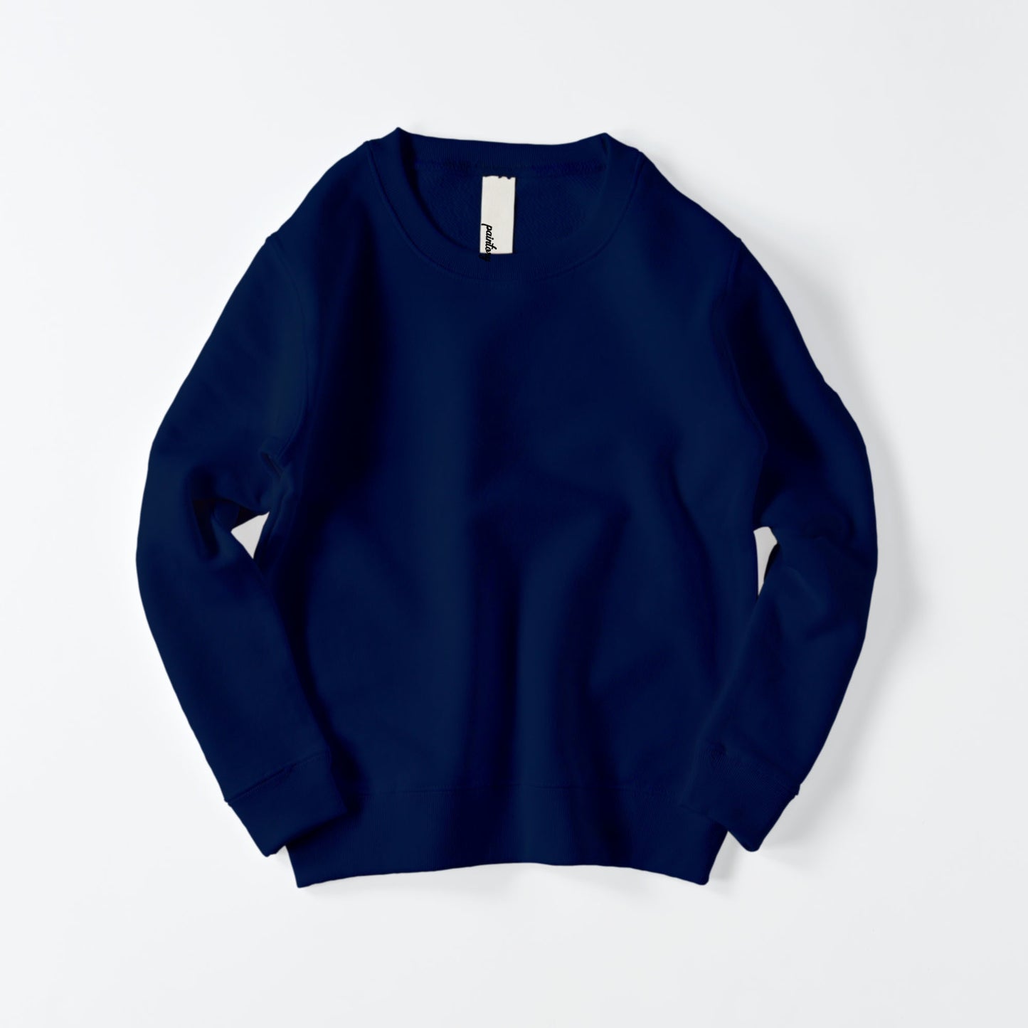 クルーネック ライトトレーナー