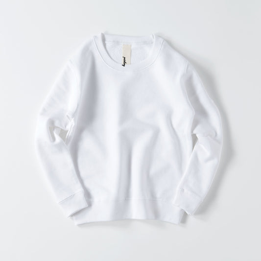 クルーネック ライトトレーナー