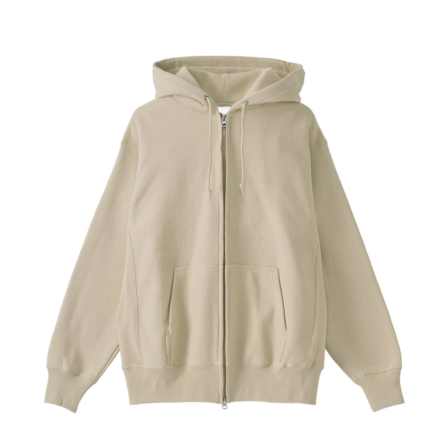 裏起毛 プレミアム ジップアップパーカー