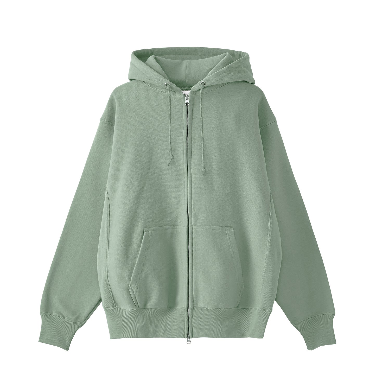 裏起毛 プレミアム ジップアップパーカー